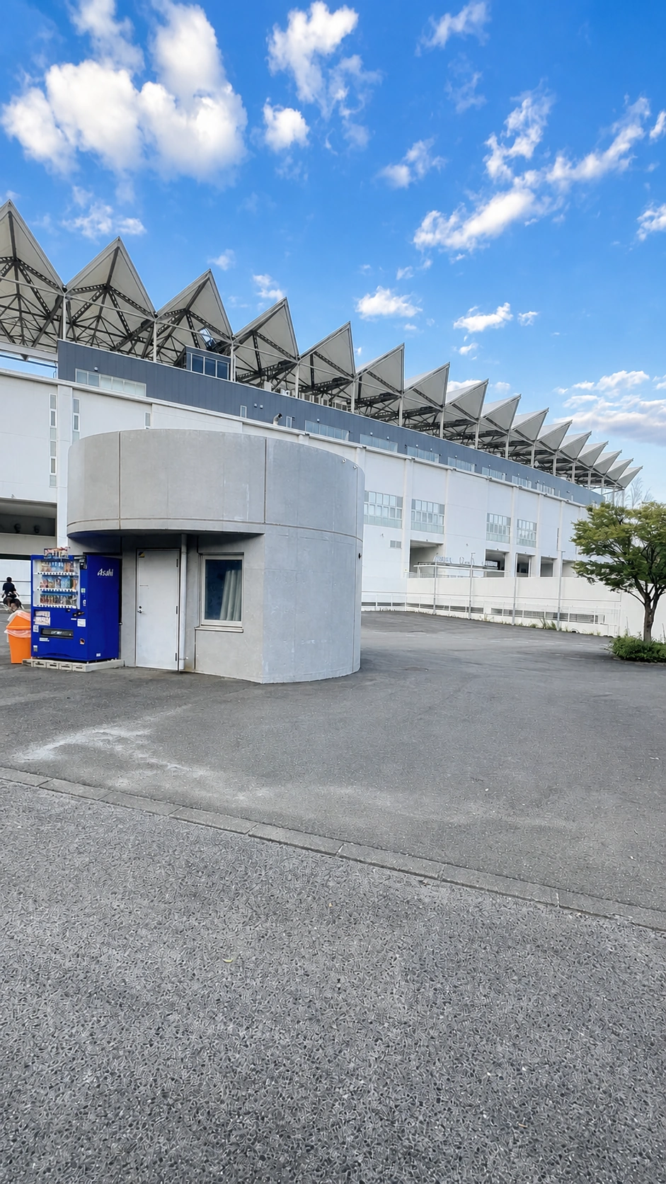 野津田公園にある町田GIONスタジアムの外観