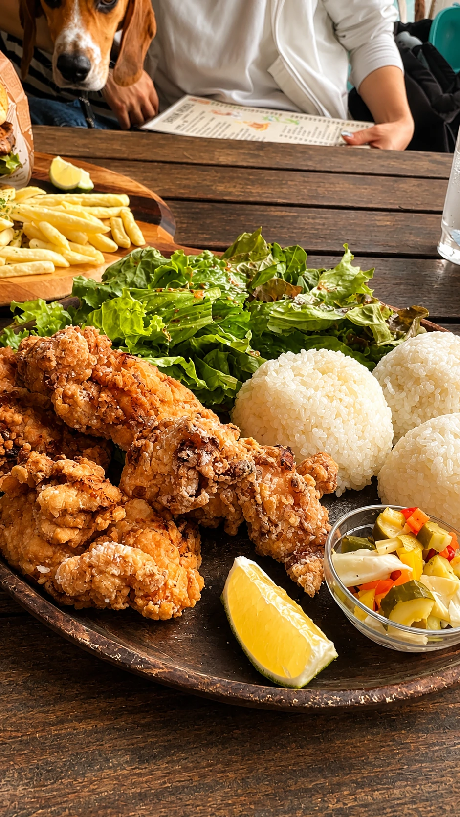 オルオルアイナのハワイアン料理モチコチキン